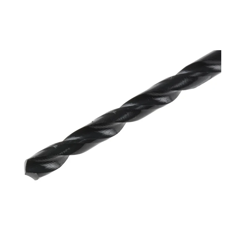 RS PRO HSS 3.97mm Drill Bit, 75mm Overall Length, 43mm Drilling Length, Cylindrical Shank, Black Finish, 4-Flute 668-0952