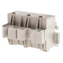 RS PRO Feed Through Terminal Block Grey, 0.5mm² to 2.5mm² Wire Size, Screw Termination, 300V, 10A Current 470-9593