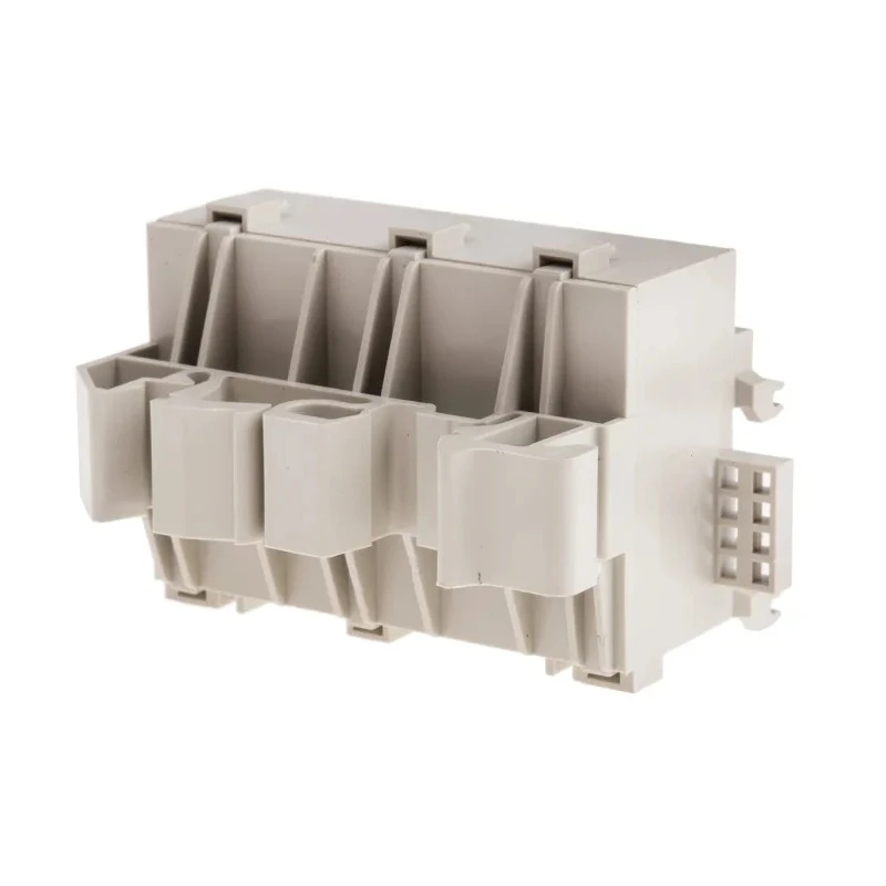 RS PRO Feed Through Terminal Block Grey, 0.5mm² to 2.5mm² Wire Size, Screw Termination, 300V, 10A Current 470-9593