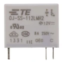 TE Connectivity DIN Rail Power Relay 12V DC Coil 8A Switching Current SPST OJ-SS-112LMH2,005