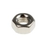 RS PRO Nickel Plated Brass Locknut 6BA Full Thread BS 57 483-0596