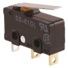 Omron Hinge Lever Micro Switch Solder Terminal, 100mA Current, 30 V DC, SPDT Contact Configuration SS-01GL-F