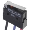 Omron Aratas Hinge Lever Sealed Subminiature Micro Switch, Pre-Wired Terminal, 3A, 30 V dc, SPDT, IP67 D2SW-3L1MS