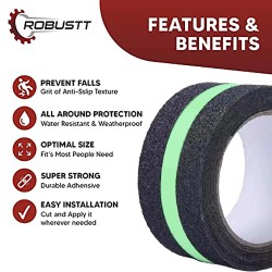 Buy Robustt Anti Skid/AntiSlip 5mx50mm Adhesive Tape Pack of 10