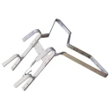 Zarges Ladder Stay Accessory Aluminium Stand Off with V Shaped Cut Out for Ladder/Scaffold 40500