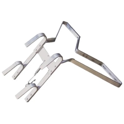 Zarges Ladder Stay Accessory Aluminium Stand Off with V Shaped Cut Out for Ladder/Scaffold 40500