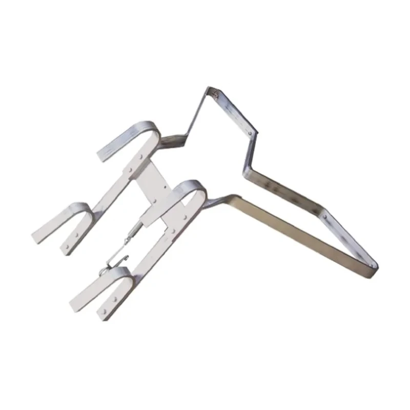 Zarges Ladder Stay Accessory Aluminium Stand Off with V Shaped Cut Out for Ladder/Scaffold 40500
