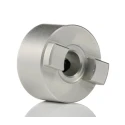 Huco Aluminium Oldham Style Flexible Coupler 19.1 mm OD, 6mm Bore Finished with Keyway, 19 mm Length 450H19.22