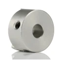 Huco Aluminium Oldham Style Flexible Coupler 19.1 mm OD, 6mm Bore Finished with Keyway, 19 mm Length 450H19.22