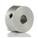 Huco Aluminium Oldham Style Flexible Coupler 25.4 mm OD, 9.53 mm Bore, 25 mm Hub Length Set Screw Style 450H25.31