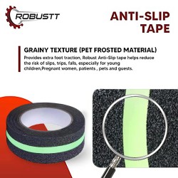 Buy Robustt Anti Skid/AntiSlip 5mx50mm Adhesive Tape Pack of 10