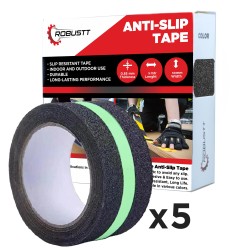 Buy Robustt Anti Skid/AntiSlip 5mx50mm Adhesive Tape(Pack Of 5)