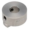 Huco Aluminium Set Screw Oldham Style Flexible Coupler 25.4 mm OD 10 mm Bore Finished with Keyway 25 mm Length 450H25.32