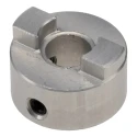 Huco Aluminium Set Screw Oldham Style Flexible Coupler 25.4 mm OD 10 mm Bore Finished with Keyway 25 mm Length 450H25.32