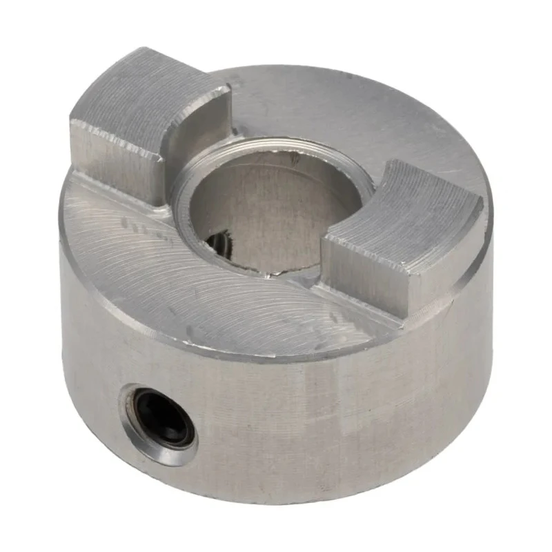 Huco Aluminium Set Screw Oldham Style Flexible Coupler 25.4 mm OD 10 mm Bore Finished with Keyway 25 mm Length 450H25.32