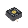 KNITTER-SWITCH Rotary Flush Rotary Coded DIP Switch Surface Mount SMR5016