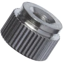 Yahata Neji Nickel Plated Brass Knurled Locknut Size M4 KN M4
