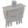 ZF Door Micro Switch, DPDT Button 100mA, Panel Mount, Momentary Operation, -40°C to 85°C E78-40A