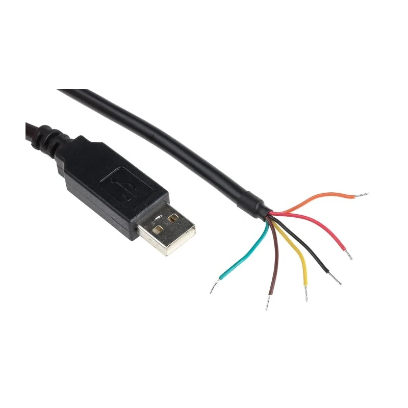 FTDI Chip TTL to USB Serial Converter Cable 24AWG 1.8m for FPGA/PLD TTL-232RG-VREG3V3-WE