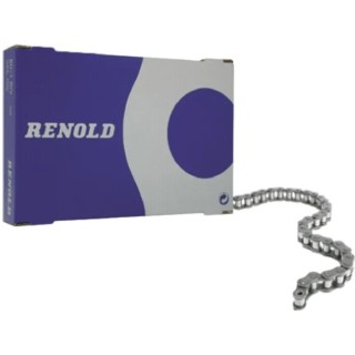 Renold 08B-1 Roller Chain 7.6 m Length 16.5 mm Pin Steel Material British Standard BS 08B1