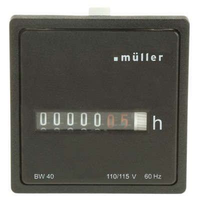 Muller 6 Digit Motor Driven Counter with No Reset BW40