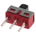 RS PRO PCB Slide Switch SPDT Latching 5A 28V DC Silver Plated Brass 7347292P