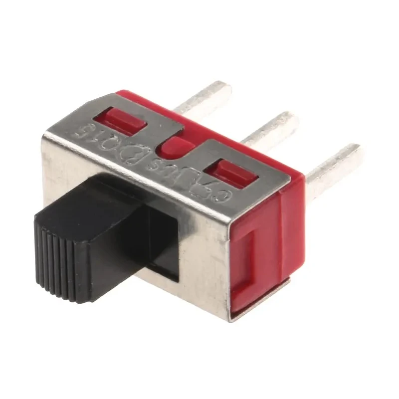 RS PRO PCB Slide Switch SPDT Latching 5A 28V DC Silver Plated Brass 7347292P