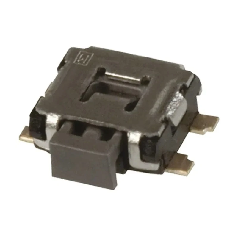 Panasonic Black Tactile Switch Push Plate, 1.35 mm Height, SPST 50mA 12 V DC Surface Mount EVQP7J01K