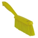 Vikan Yellow Hand Brush with 47 mm Bristle Length for Fine Particle Cleaning 45876