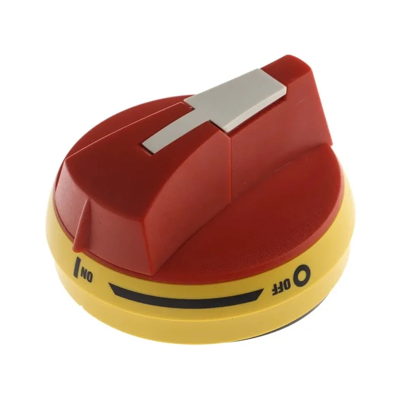 Socomec Yellow Red Rotary Handle for Universal Load Break Switch Sirco M Series 1474 1111