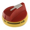 Socomec Yellow Red Rotary Handle for Universal Load Break Switch Sirco M Series 1474 1111