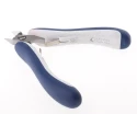ideal-tek Full Flush ESD Safe Side Cutter 10mm Jaw Width, 125mm Length, Steel Jaw, Bi-Metal Handle E5342.CR.BG.ITR