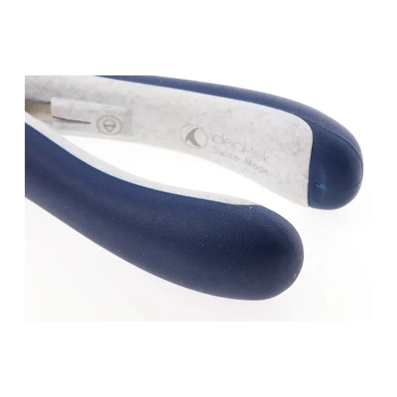 ideal-tek Full Flush ESD Safe Side Cutter 10mm Jaw Width, 125mm Length, Steel Jaw, Bi-Metal Handle E5342.CR.BG.ITR