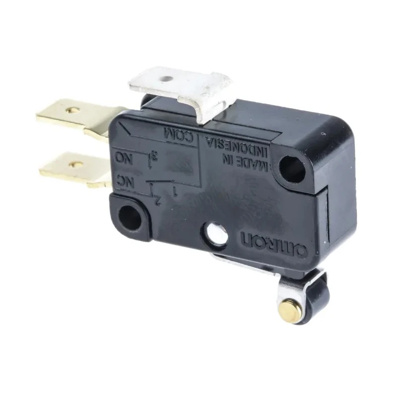 Omron Roller Lever Micro Switch, Quick Connect Terminal, 15A, 250 V AC, SPCO Contact, IP40 V-155-1C5