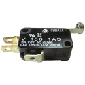 Omron Roller Lever Micro Switch, Quick Connect Terminal, 15A, SPCO, IP40 V-156-1C5