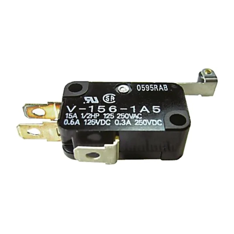 Omron Roller Lever Micro Switch, Quick Connect Terminal, 15A, SPCO, IP40 V-156-1C5