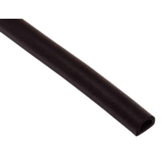 RS PRO Black Ethylene Propylene Diene Monomer Edging Strip 20 m 10 mm Width 7.5 mm Height 727-6087