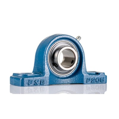 RS PRO Pillow Block Bearing, Cast Iron Housing, 25 mm Inside Diameter, 36.5 mm Centre Height, 13 mm Mount Hole Size UCP205