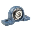 RS PRO Cast Iron Two-Bolt Medium Duty Pillow Block Bearing 30 mm ID UCPX06