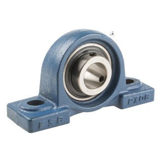 RS PRO Cast Iron Two-Bolt Medium Duty Pillow Block Bearing 30 mm ID UCPX06