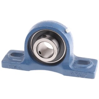 RS PRO Two-Bolt Medium Duty Cast Iron Pillow Block Bearing 35 mm ID UCPX07