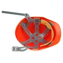 JSP Orange Ventilated Adjustable Safety Helmet High Performance Polyethylene EN 397 EVO2 