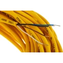 Turck Female 4 Way Straight to Unterminated Sensor Actuator Cable 20 m, PVC Jacket, 125V, IP67/IP69K PKG 4M-20
