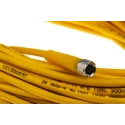 Turck Female 4 Way Straight to Unterminated Sensor Actuator Cable 20 m, PVC Jacket, 125V, IP67/IP69K PKG 4M-20
