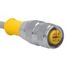 Turck Sensor Actuator Cable Female 4-Way M12 to Free End 15m PVC Grey Jacket RKV 4.4T-15