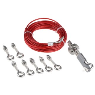 IDEM Rope Pull Switch Cable 4 mm Diameter, 15 m Length 140012