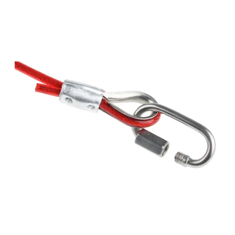 IDEM Rope Pull Switch Cable 4 mm Diameter, 15 m Length 140012