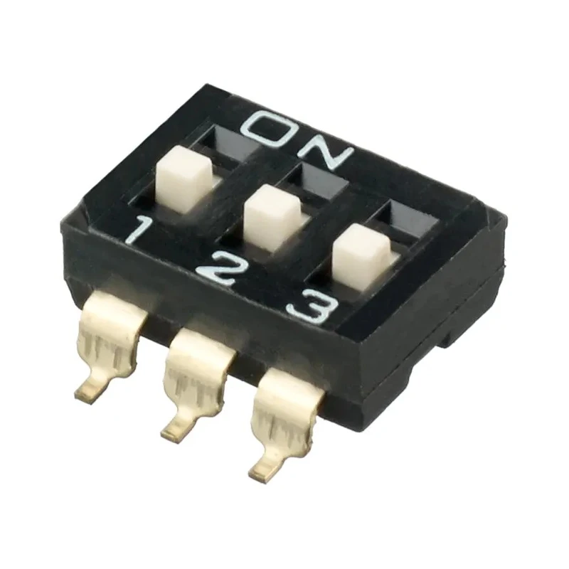 APEM Raised Actuator Slide Rotary Coded DIP Switch IKD0303101