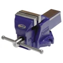 Irwin Heavy-Duty Professional Bench Vice Bolt Mount Jaw Width 114 mm Jaw Opening 140 mm Jaw Depth 75 mm Weight 19 kg 4ZR