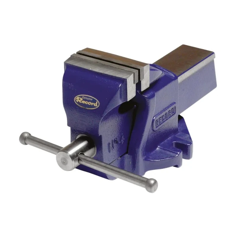 Irwin Heavy-Duty Professional Bench Vice Bolt Mount Jaw Width 114 mm Jaw Opening 140 mm Jaw Depth 75 mm Weight 19 kg 4ZR